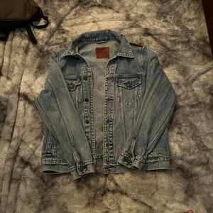 Abercrombie&Fitch Jean jacket I painted the back black